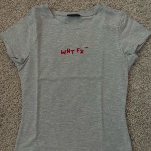 bundle x2 white fox graphic tees